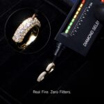 Luxury Round Pavé Moissanite S925 Hoop Earrings