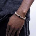 Elegant Moissanite Cushion-Cut Clustered Tennis Bracelet – 7mm