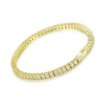Fully Iced Moissanite Tennis Bracelet – 3mm