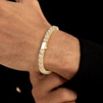 Moissanite Fully Iced Tennis Bracelet – 5mm