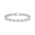 6mm Moissanite Refined Luster Tennis Bracelet