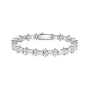 6mm Moissanite Refined Luster Tennis Bracelet