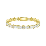 6mm Moissanite Refined Luster Tennis Bracelet