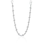 Luxury Moissanite Skull Dice Chain & Wallet Chain