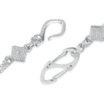 Luxury Moissanite Skull Dice Chain & Wallet Chain