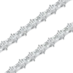 6mm Moissanite Refined Luster Tennis Chain