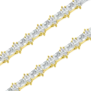 6mm Moissanite Refined Luster Tennis Chain