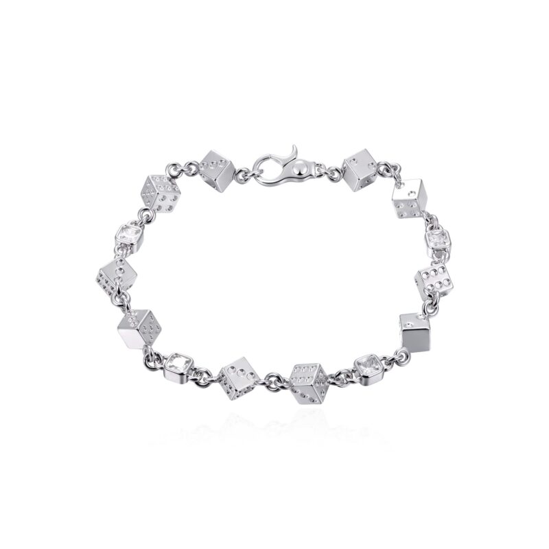 D5DCF6D1-73A3-4632-8B9A-C1DB5B6CB4B5_1_201_a Premium Moissanite Icon Dice 8mm Bracelet