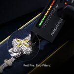 Elegant Moissanite Luminous Clover Bracelet - Yellow Diamond