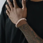 Luxury Baguette Clustered Moissanite Bracelet – 8mm