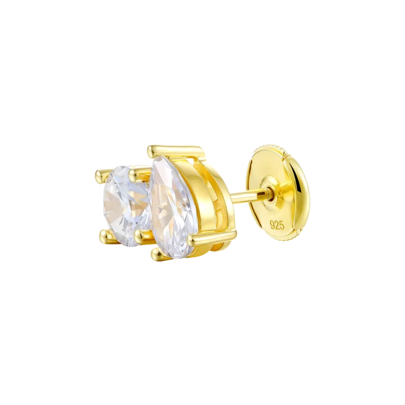 E25017SZY00-2_a2a7338d-7e20-4572-a851-fff71322f891 Premium Moissanite S925 Toi et Moi Round & Pear Stud Earrings