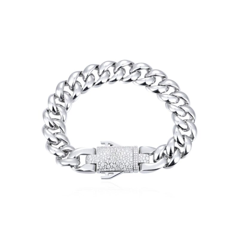 F0291E41-59D4-45F3-8933-537A3DF408BB_1_201_a Premium 12mm Gold Cuban Link Bracelet with Moissanite Clasp