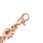 9mm Moissanite Flora Pearl Tennis Bracelet