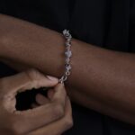 Premium Moissanite Icon Dice 8mm Bracelet