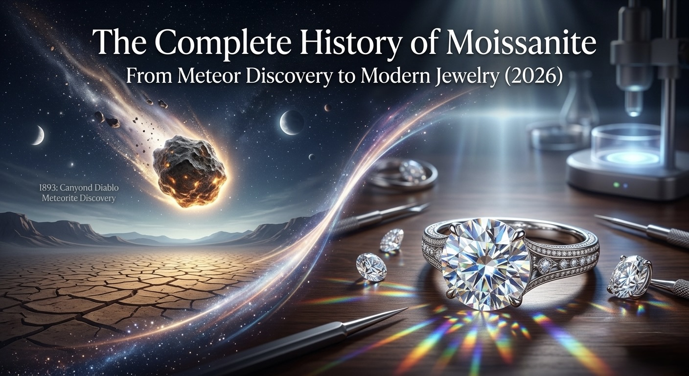 History of Moissanite: From Meteor Discovery to Modern Jewelry