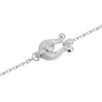 Luxury Moissanite Horseshoe Fortune Necklace