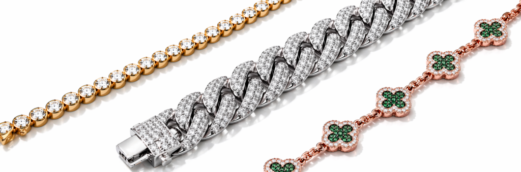 moissanite bracelet for men and women online