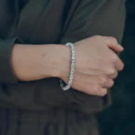 6mm Moissanite Refined Luster Tennis Bracelet