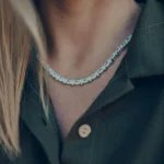 6mm Moissanite Refined Luster Tennis Chain