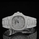 Classic Sapphire Crystal Iced Out Automatic Watch