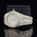 Moissanite Diamond Iced Out Automatic Wrist Watch for Men