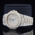 Classic Sapphire Crystal Iced Out Automatic Watch