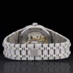 Royal Elegant Fully Iced Out Automatic Moissanite Diamond Wrist Watch for Men