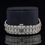 Moissanite Diamond Iced Out Automatic Wrist Watch for Men