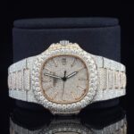 Classic Sapphire Crystal Iced Out Automatic Watch