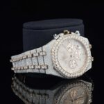 Fabulous Diamond Fully Iced Out Moissanite Fully Automatic Watch