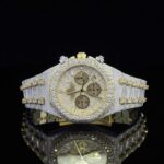 Fabulous Diamond Fully Iced Out Moissanite Fully Automatic Watch