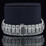 Brilliant Roman Number Moissanite Fully Iced Out Watch