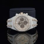 Fabulous Diamond Fully Iced Out Moissanite Fully Automatic Watch