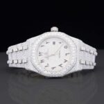 Unique Fully Iced Out Moissanite Diamond Automatic Watch for Men