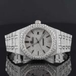 Premium Moissanite Iced Out Diamond Bust Down Automatic Watch