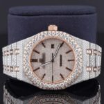 Premium Moissanite Iced Out Diamond Bust Down Automatic Watch