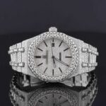 Fabulous Iced Out Automatic Analog Diamond Moissanite Watch