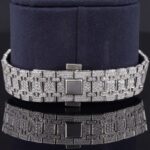 Awesome Automatic Sapphire Crystal Glass Moissanite Watch for Men