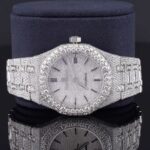 Awesome Automatic Sapphire Crystal Glass Moissanite Watch for Men