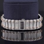 Fully Automatic Unique Iced Out Moissanite Watch