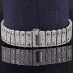 Rainbow Color Number Automatic Moissanite Watch
