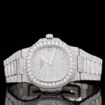 Automatic Moissanite Watch with Sapphire Crystal for Men