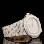 Automatic Moissanite Watch with Sapphire Crystal for Men