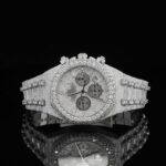 Fabulous Diamond Fully Iced Out Moissanite Fully Automatic Watch