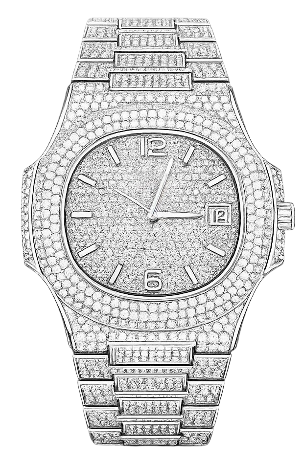 Moissanite watch for men online