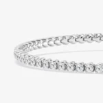 3/4 CTW Round Lab-Grown Diamond Tulip Prong Tennis Bracelet